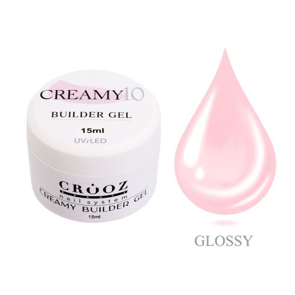 Crooz Гель для нарощування Creamy Builder gel 10 00000029612 фото