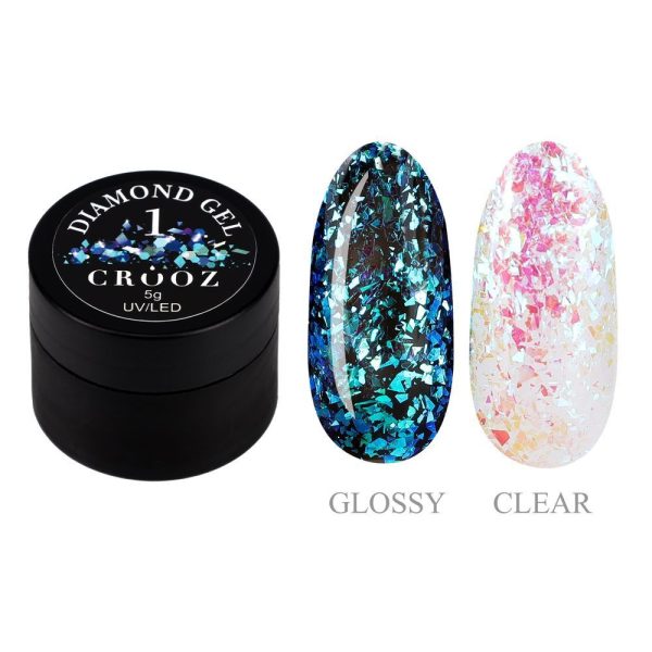 Crooz Гель для дизайну Diamond gel 1 00000027530 фото