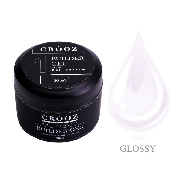 Crooz Гель для нарощування Builder Gel 1 CLEAR