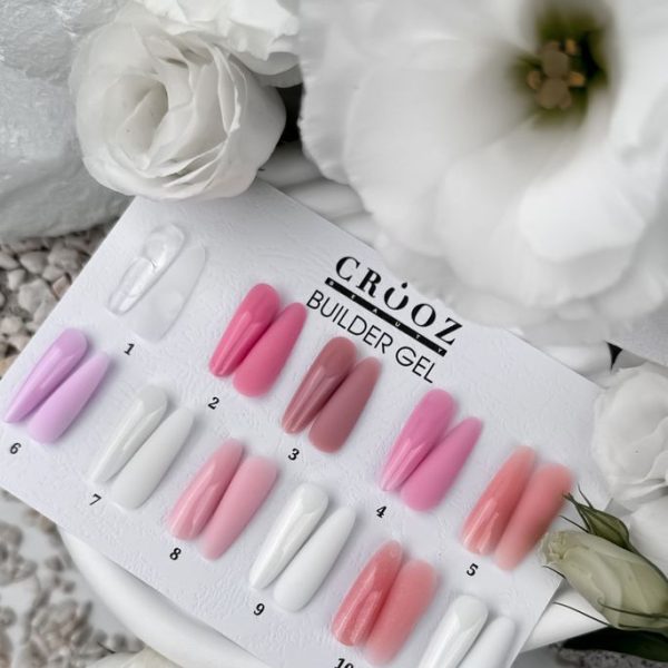Crooz Гель для нарощування Builder Gel 8 SHIMMER PINK 00000025508 фото