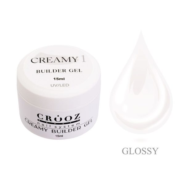 Crooz Гель для нарощування Creamy Builder gel 1 00000025465 фото