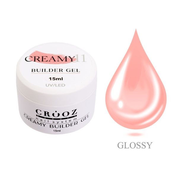 Crooz Гель для нарощування Creamy Builder gel 11 00000029613 фото