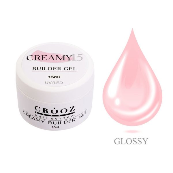 Crooz Гель для нарощування Creamy Builder gel 15 00000029617 фото