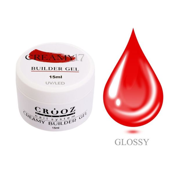 Crooz Гель для нарощування Creamy Builder gel 17 00000029619 фото