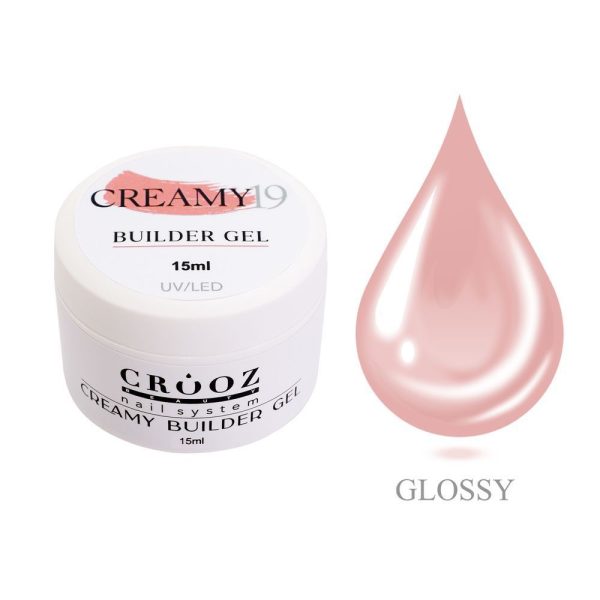 Crooz Гель для нарощування Creamy Builder gel 19 00000032669 фото