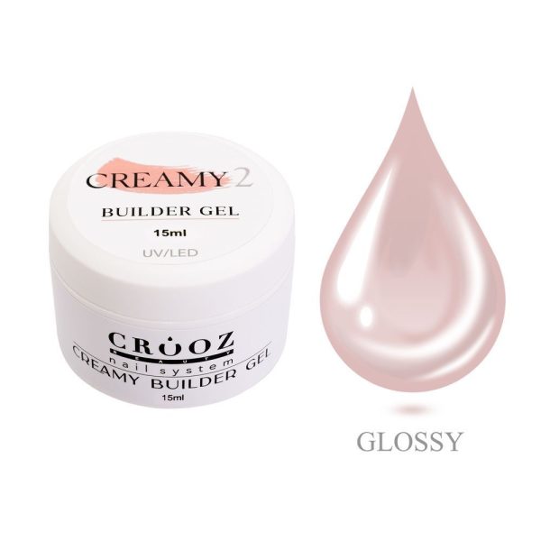 Crooz Гель для нарощування Creamy Builder gel 2 00000025467 фото