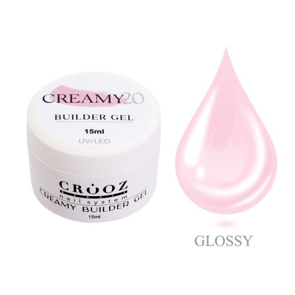Crooz Гель для нарощування Creamy Builder gel 20 00000032670 фото