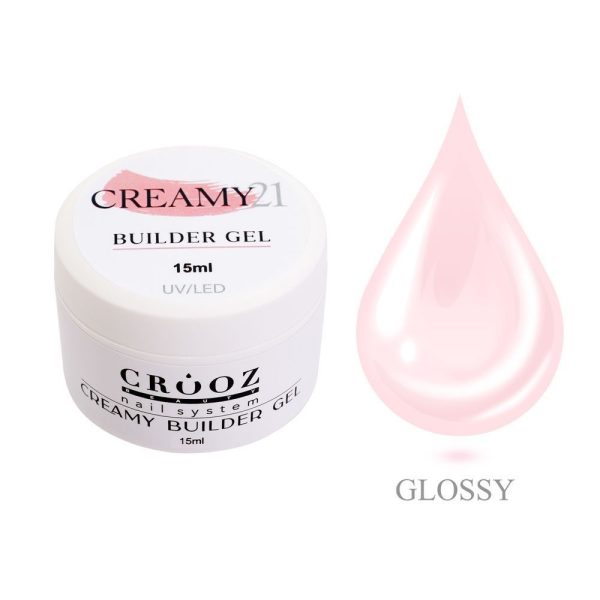 Crooz Гель для нарощування Creamy Builder gel 21 00000032671 фото