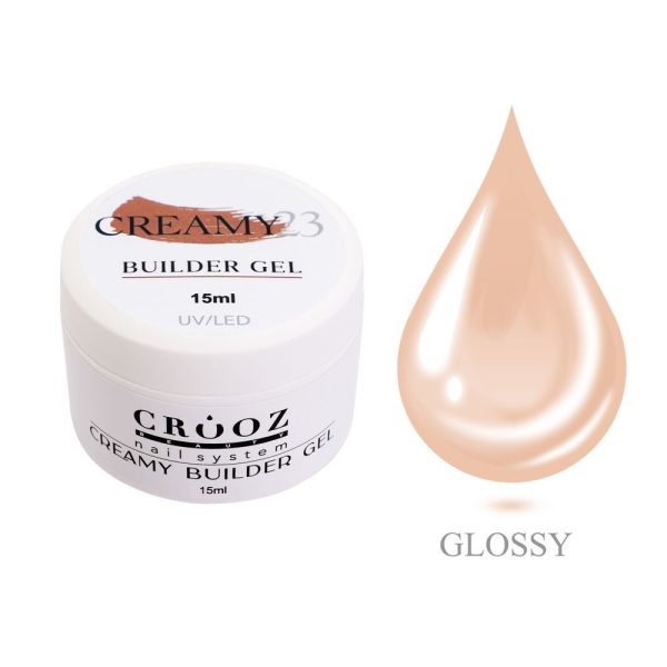 Crooz Гель для нарощування Creamy Builder gel 23 00000032673 фото