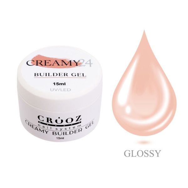 Crooz Гель для нарощування Creamy Builder gel 24 00000032674 фото