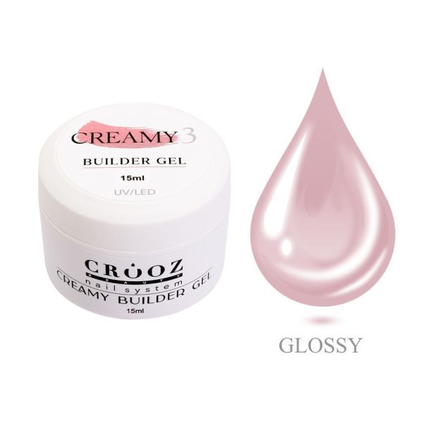 Crooz Гель для нарощування Creamy Builder gel 3 00000025468 фото
