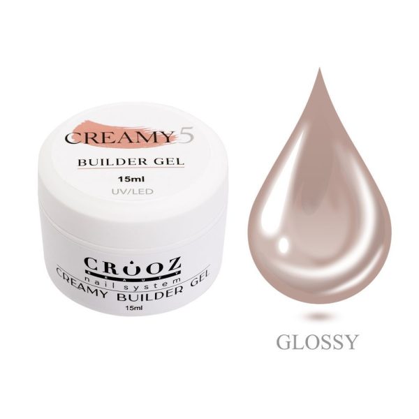 Crooz Гель для нарощування Creamy Builder gel 5 00000025470 фото
