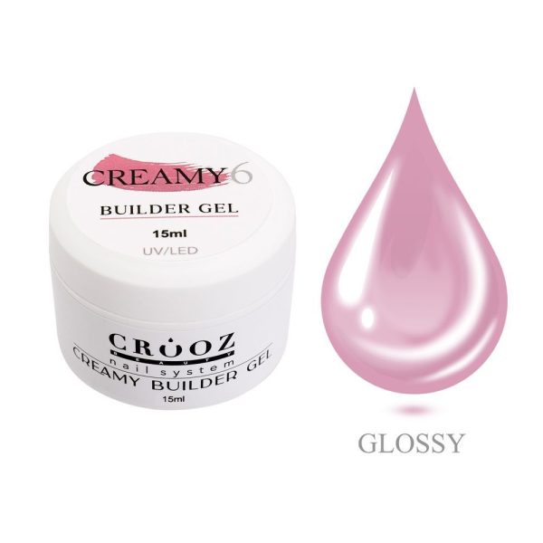 Crooz Гель для нарощування Creamy Builder gel 6 00000025471 фото