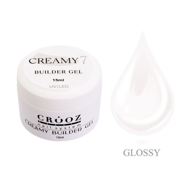 Crooz Гель для нарощування Creamy Builder gel 7 00000025472 фото