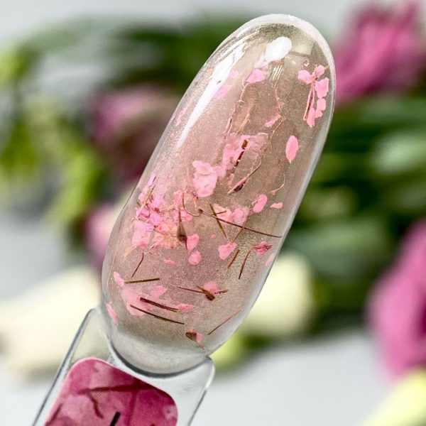 Crooz Гель для нарощування та дизайну Flower gel 7