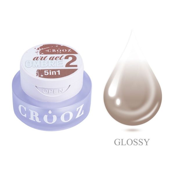 Crooz Гель фарба 5 в 1 Art gel ombre № 02 00000034325 фото
