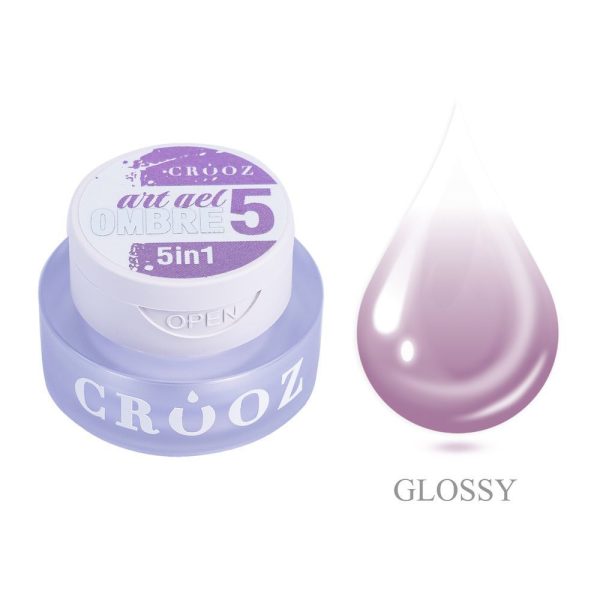 Crooz Гель фарба 5 в 1 Art gel ombre № 05 00000034328 фото