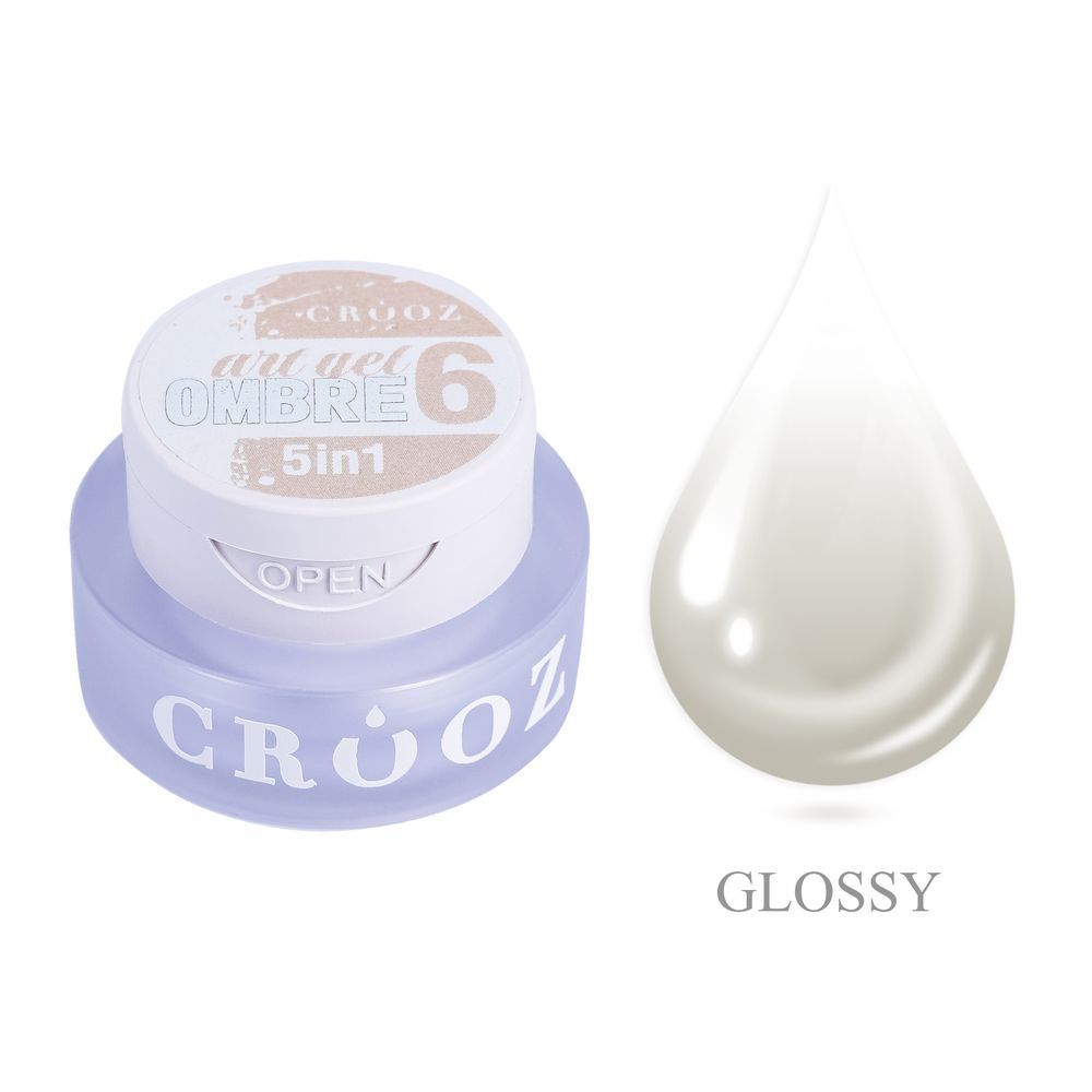 Crooz Гель фарба 5 в 1 Art gel ombre № 06 00000034329 фото