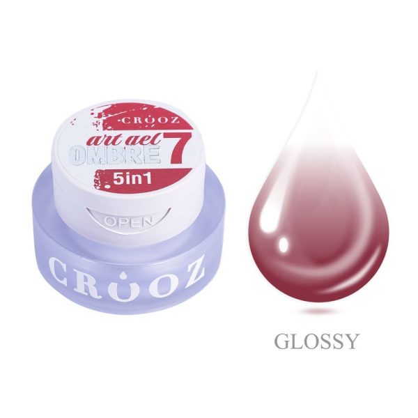Crooz Гель фарба 5 в 1 Art gel ombre № 07 00000034330 фото