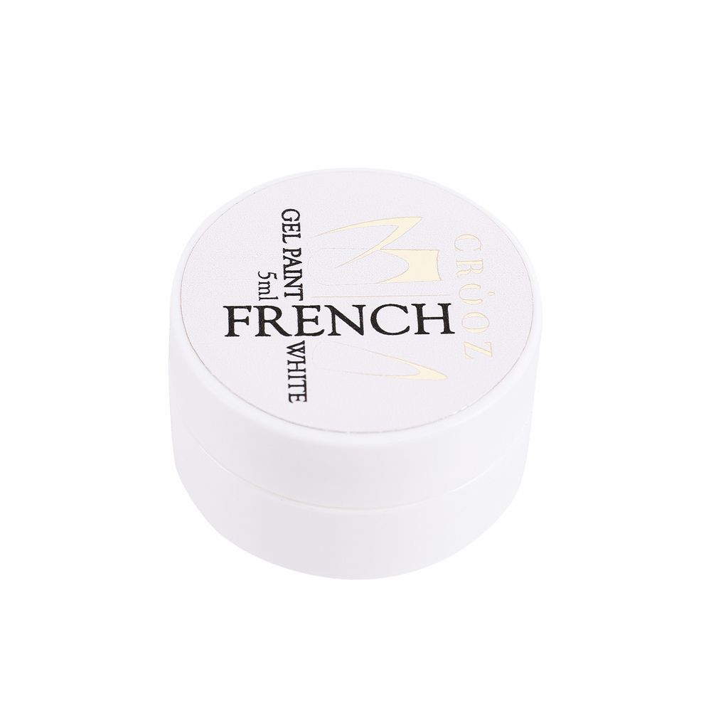 Crooz Гель фарба FRENCH WHITE by Annushka Moroz 00000033482 фото