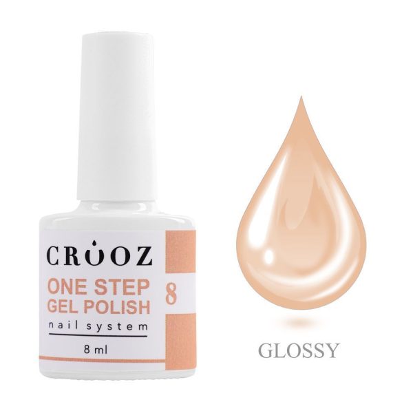 Crooz Однофазний гель лак One Step Gel Polish №08 00000033510 фото
