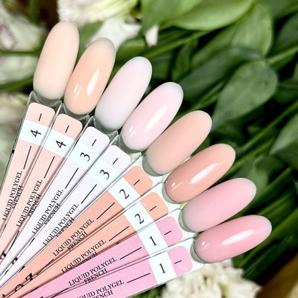 Crooz Рідкий полігель FRENCH Liquid Polygel 4, 15 ml 00000029463 фото