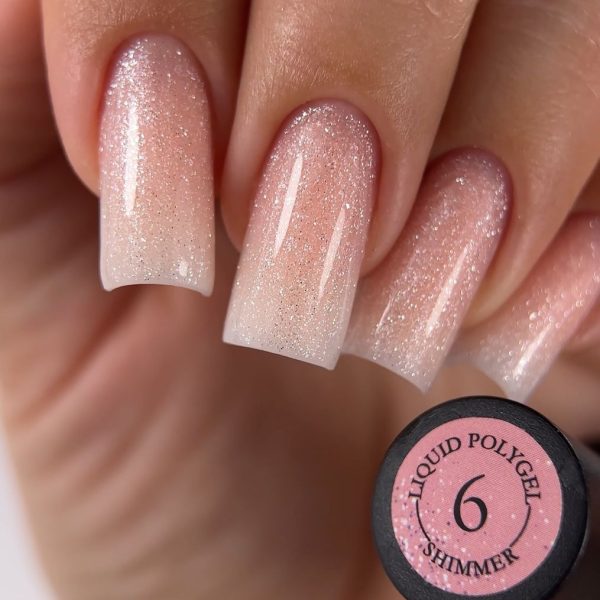 Crooz Рідкий полігель SHIMMER Liquid Polygel 6