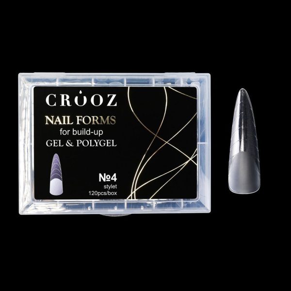 Crooz Верхні форми №04 Stylet (cтилет-овал-мигдаль) (120шт) 00000034425 фото