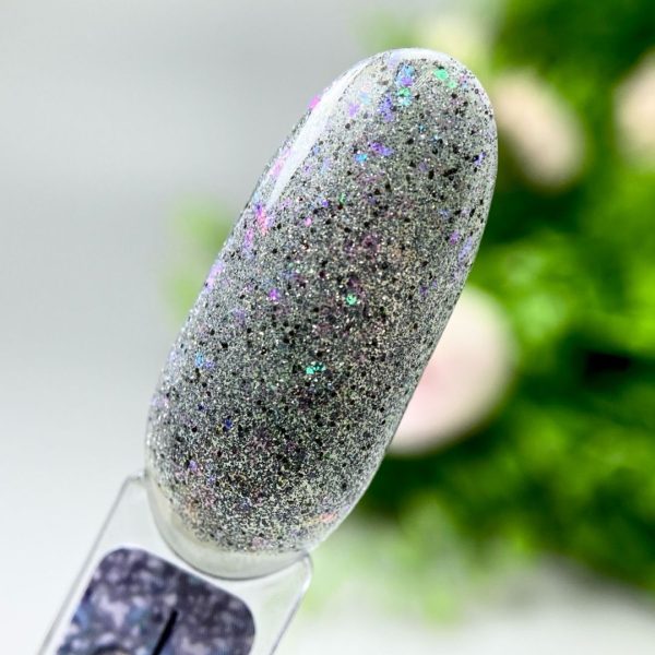 Crooz Закріплювач світловідбивний для гел лака TOP SILVER CRYSTAL