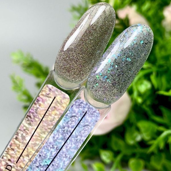 Crooz Закріплювач світловідбивний для гел лака TOP SILVER CRYSTAL 00000026473 фото