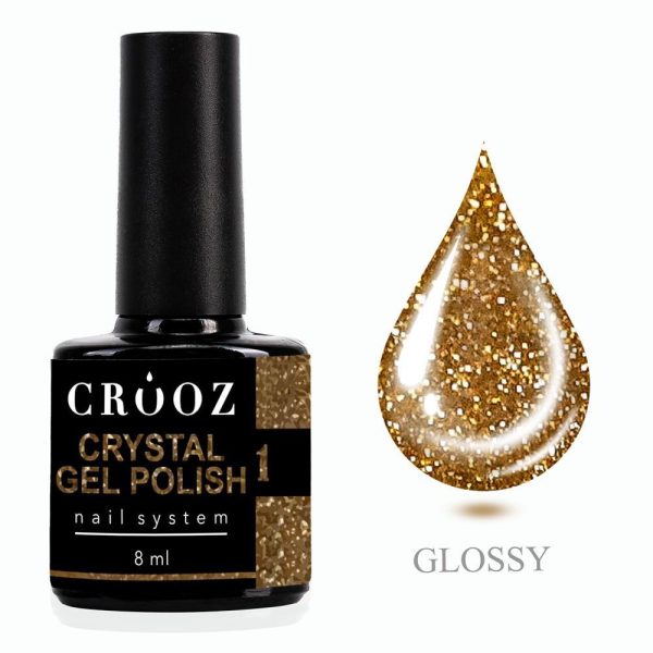 Сrooz Світловідбивний гель лак Crystal 1 00000024493 фото