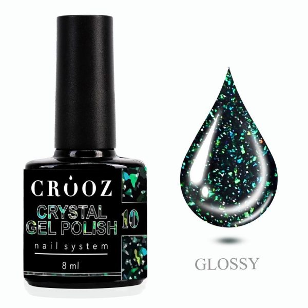 Сrooz Світловідбивний гель лак Crystal 10 00000024728 фото