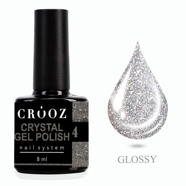 Сrooz Світловідбивний гель лак Crystal 4 00000024496 фото