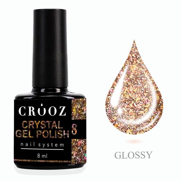 Сrooz Світловідбивний гель лак Crystal 8 00000024726 фото