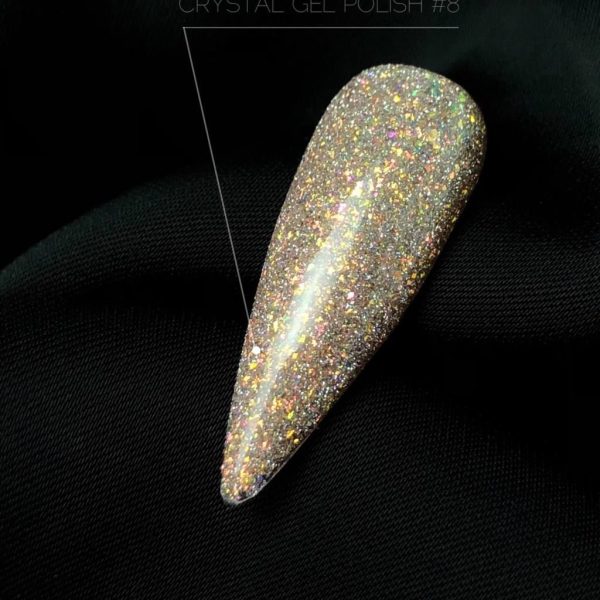 Сrooz Світловідбивний гель лак Crystal 8