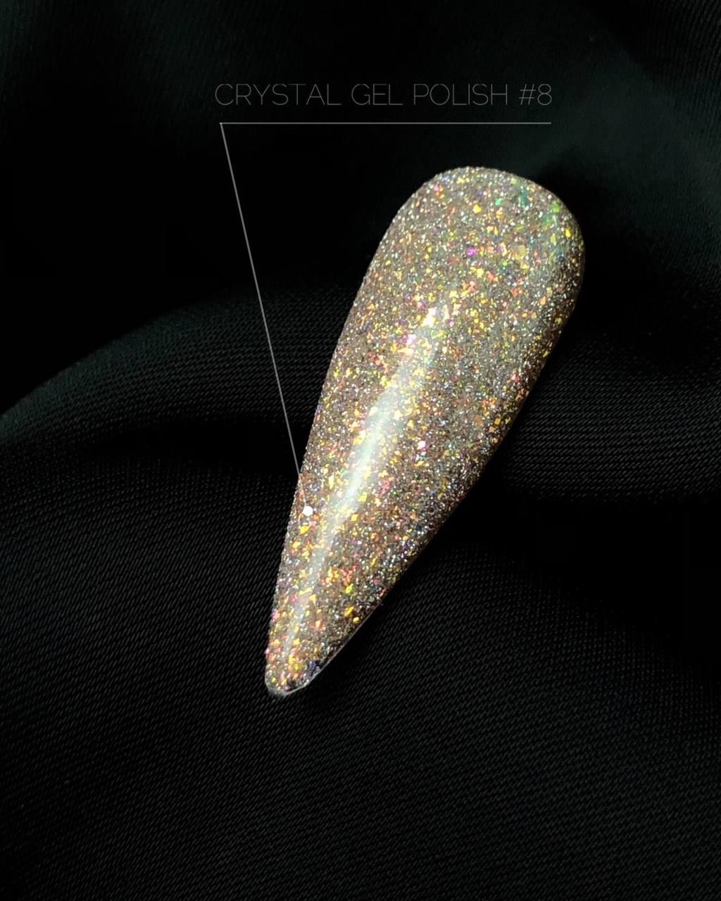 Сrooz Світловідбивний гель лак Crystal 8