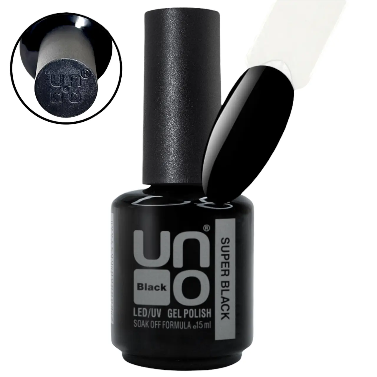 Uno Super Black (супер чорний), 15 мл.