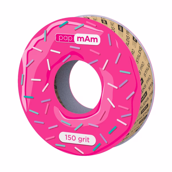 Запасний блок papAm 150 грит, Staleks Pro Expert , Пончик