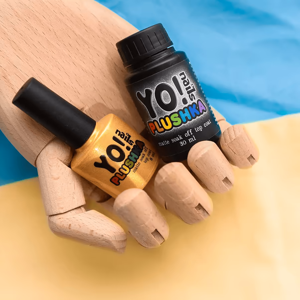 Матовий топ PLUSHKA від Yo!Nails , 8 мл