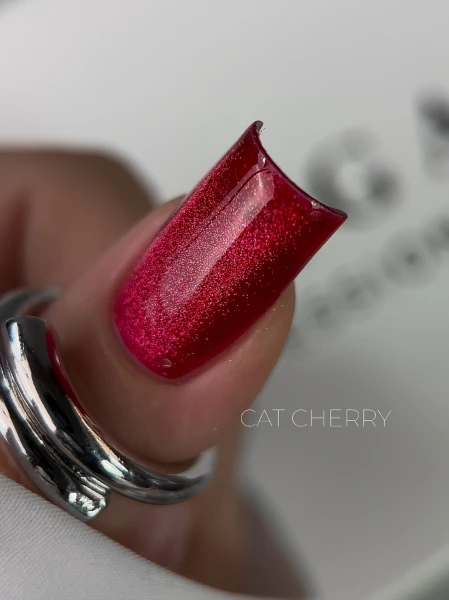 Гель Лак Saga Cat Cherry , 10 мл