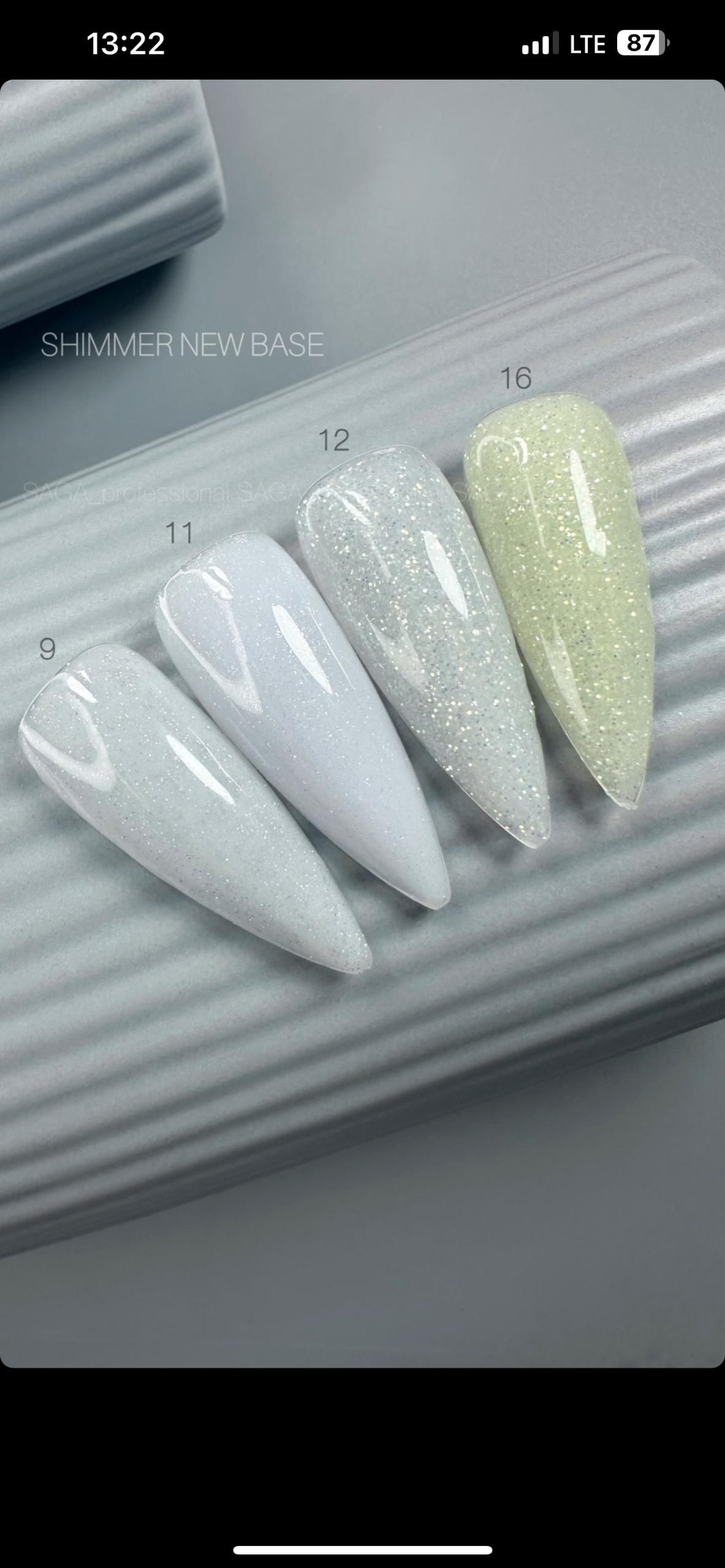 База Saga Shimmer Base № 16 ,15 мл — изображение 2