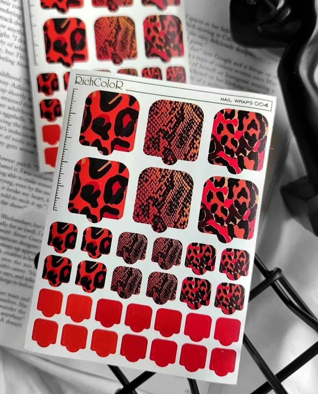 Плівка для педикюру RichСolor , Nail Wraps 004