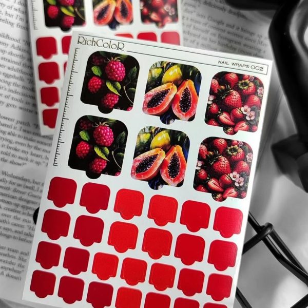 Плівка для педикюру RichСolor , Nail Wraps 002