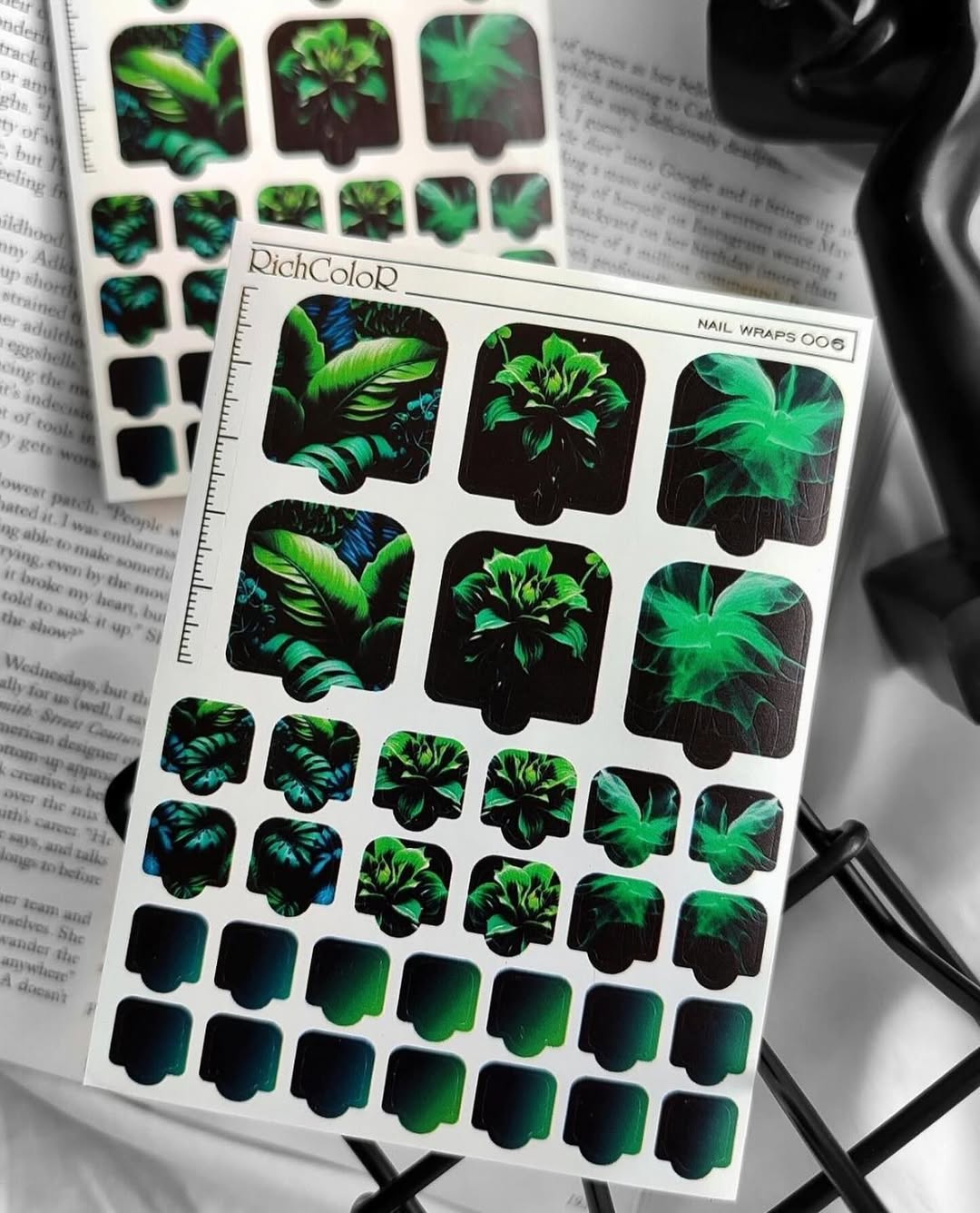 Плівка для педикюру RichСolor , Nail Wraps 006