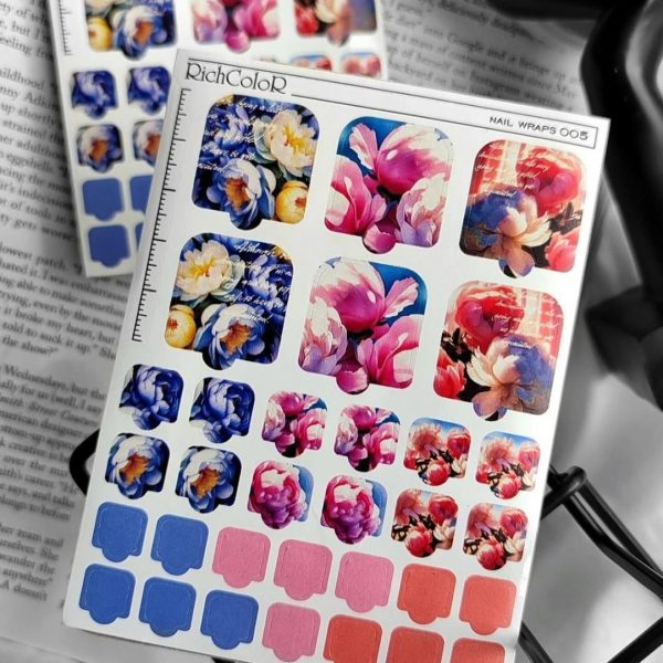 Плівка для педикюру RichСolor , Nail Wraps 005