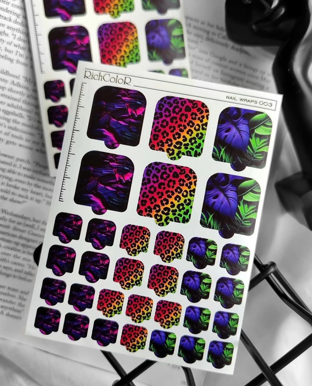 Плівка для педикюру RichСolor , Nail Wraps 003