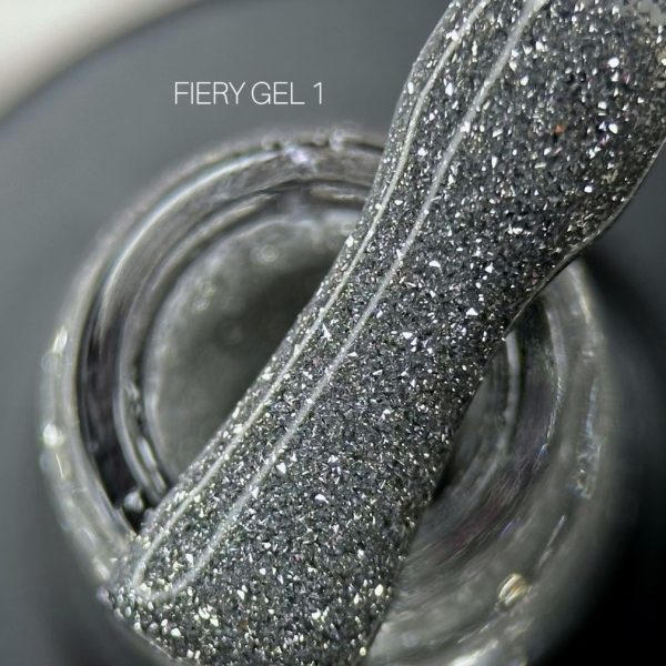 Saga Professional Світловідбивний гель лак Fiery gel №01