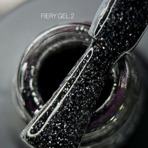 Saga Professional Світловідбивний гель лак Fiery gel №02