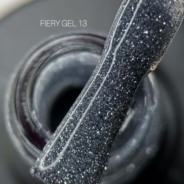 Saga Professional Світловідбивний гель лак Fiery gel №13