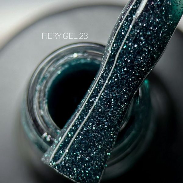 Saga Professional Світловідбивний гель лак Fiery gel №23